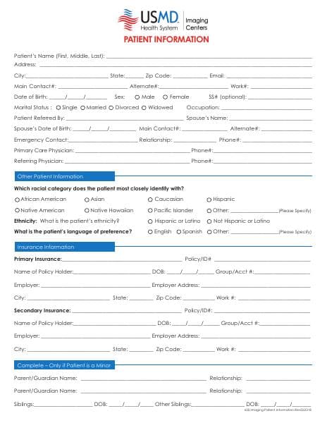 usmd-imaging-new-patient-packet