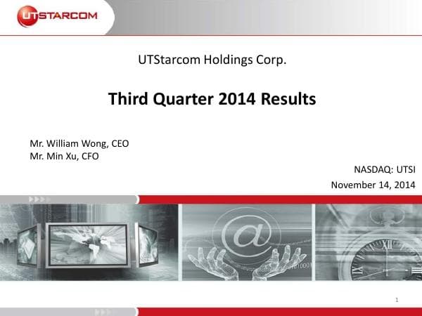 utsi_2014_q3_earnings_ppt