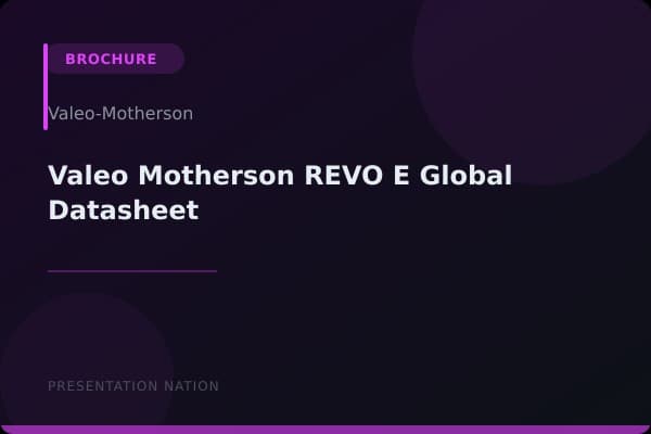 Valeo-Motherson_REVO-E-Global_Datasheet