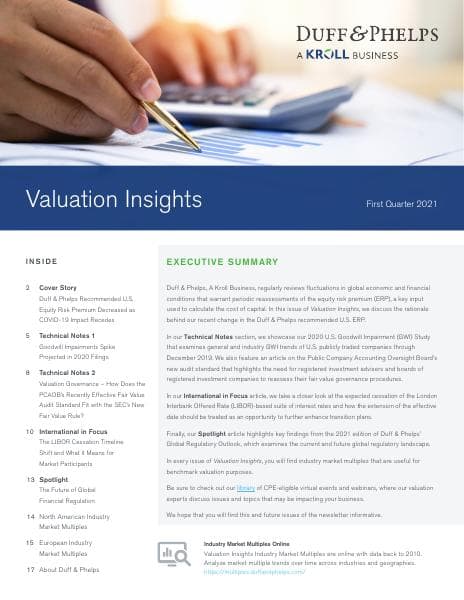 valuation-insights-first-quarter-2021