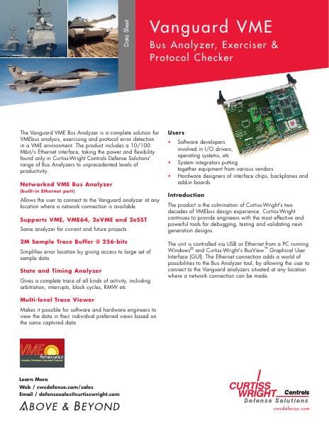 VanguardVME-datasheet