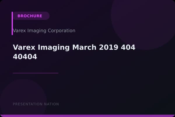 Varex Imaging_March_2019_404_40404