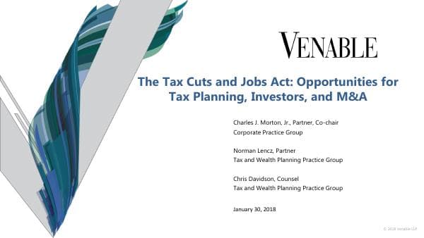 VenableACGWebinarJan302018