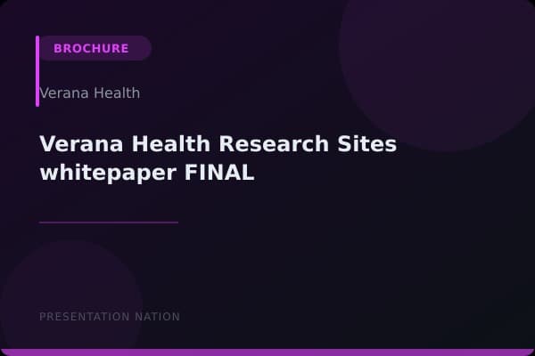 Verana-Health-Research-Sites-whitepaper-FINAL