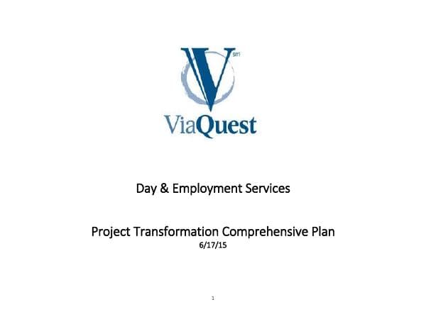 ViaQuest_Project_Transformation_Plan