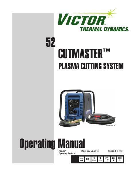 VictorThermalDynamicsCutmaster52