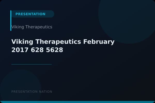 Viking Therapeutics_February_2017_628_5628