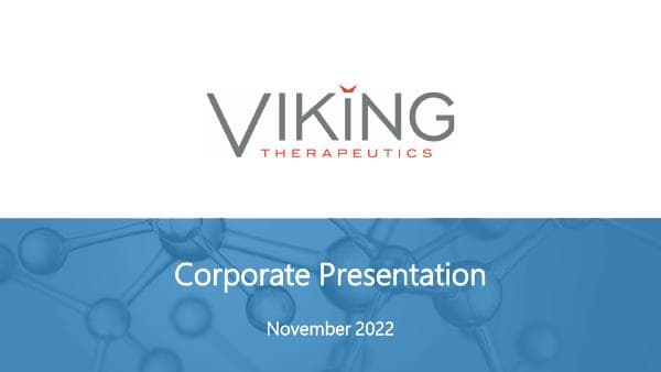 Viking Therapeutics_November_2022_582_89582