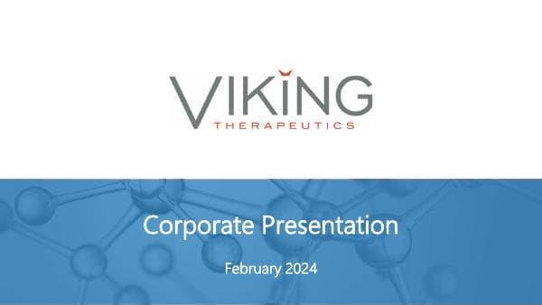 Viking%20Therapeutics%20Corporate%20Presentation%20February%202024