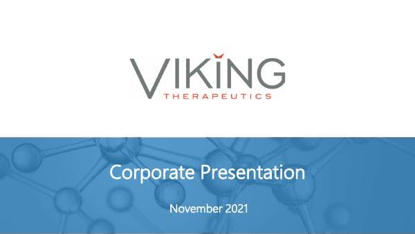 Viking%20Therapeutics%20Corporation%20Presentation%20November%202021