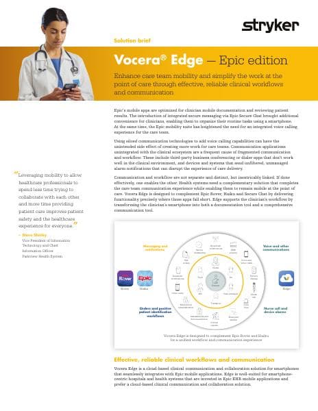 vocera-edge-epic-edition-solution-brief