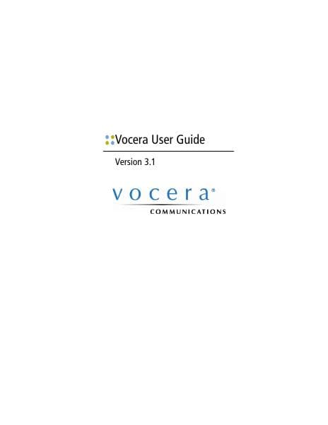 VoceraUserGuide31