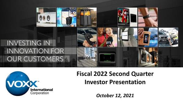 VOXX International_October_2021_701_77701