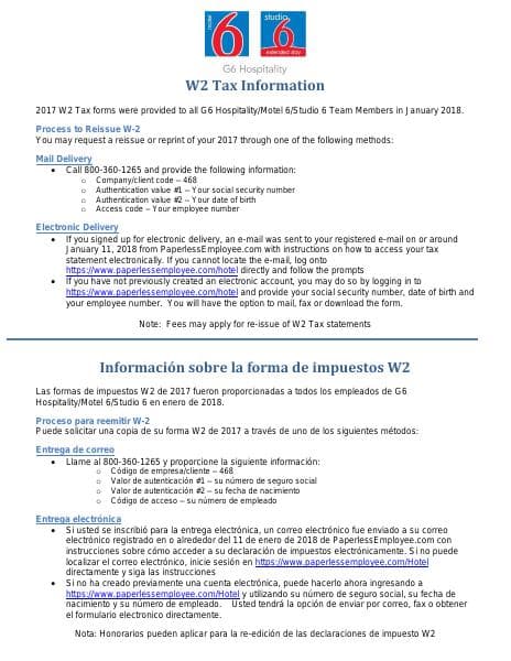 W2-Tax-Information