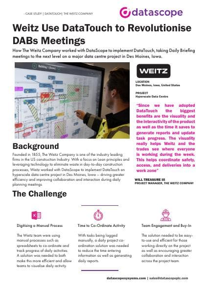 Weitz-Digitise-DABs-with-DataTouch-1