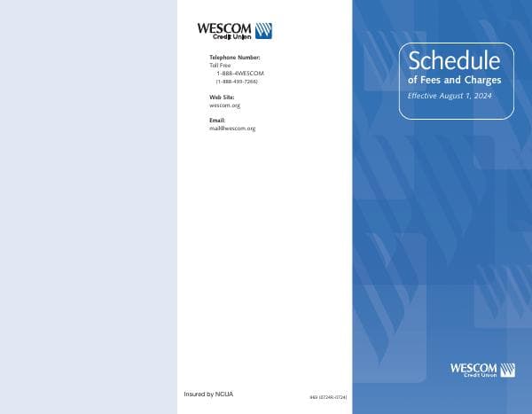 Wescom-Schedule-of-Fees-Charges