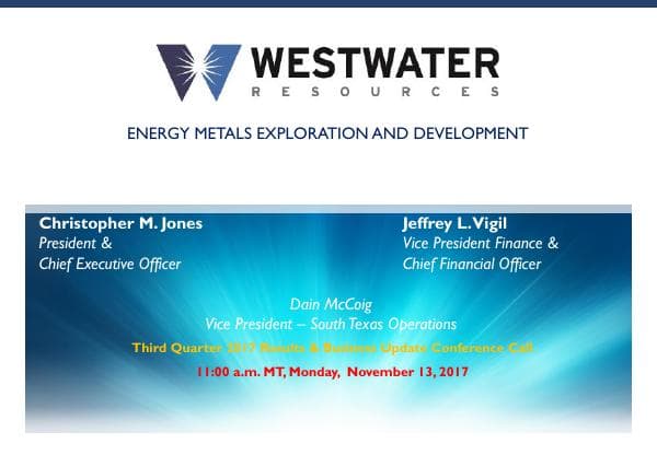 Westwater Resources_November_2017_742_17742