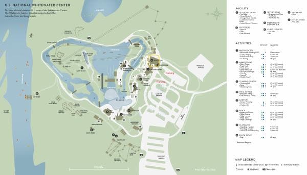 White_Water_Center_Map