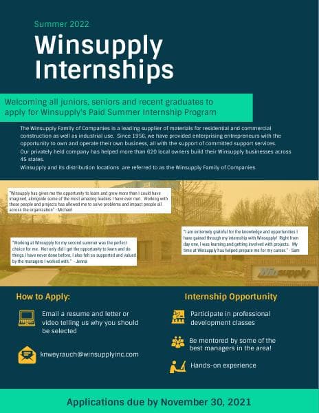 Winsupply-Summer-Internship-Flyer-2022