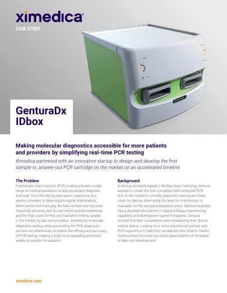 Ximedica_GenturaDx_Case_Study_Nov_2018