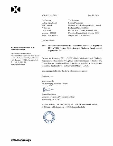 XSL_RPT_Disclosure_March_2020