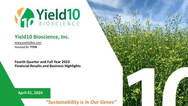 Yield10 Bioscience_April_2024_313_100313
