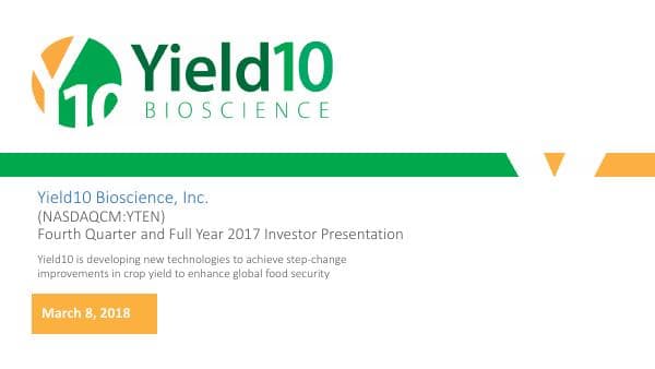 Yield10 Bioscience_March_2018_785_23785