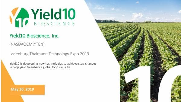 Yield10 Bioscience_May_2019_912_42912