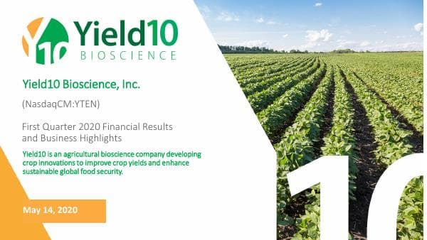 Yield10 Bioscience_May_2020_75_56075
