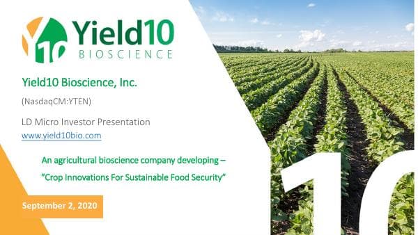 Yield10 Bioscience_September_2020_313_60313
