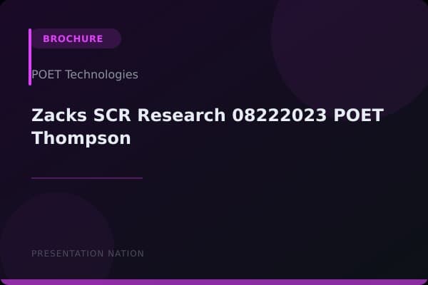 Zacks_SCR_Research_08222023_POET_Thompson