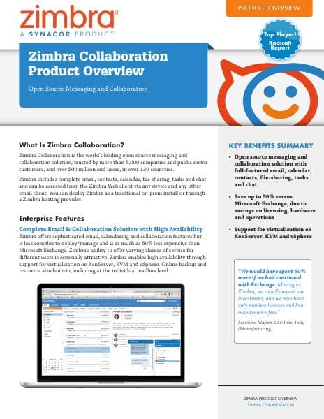 Zimbra_Collaboration_Product_Overview