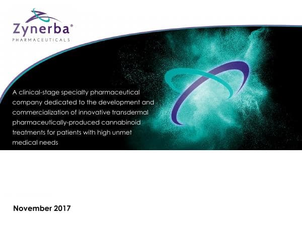 Zynerba Pharmaceuticals_November_2017_817_17817