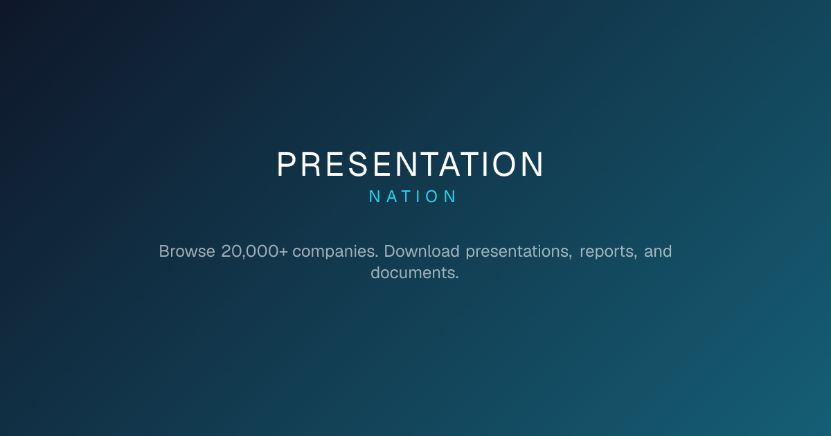 Top Rheinmetall Presentations & Reports (2026) | Presentation Nation